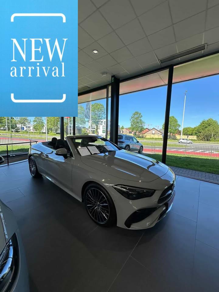 Mercedes-Benz CLE Cabriolet CLE 180 Cabriolet AMG Line DOS 8, Auto's, Automaat, 4 zetels, 1800 kg, Zwart