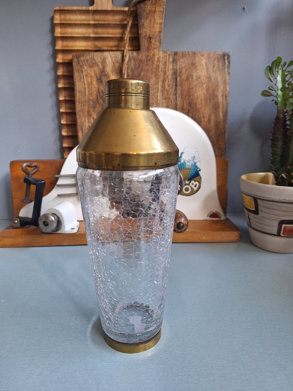 Vintage Cocktailshaker, Antiquités & Art, Enlèvement