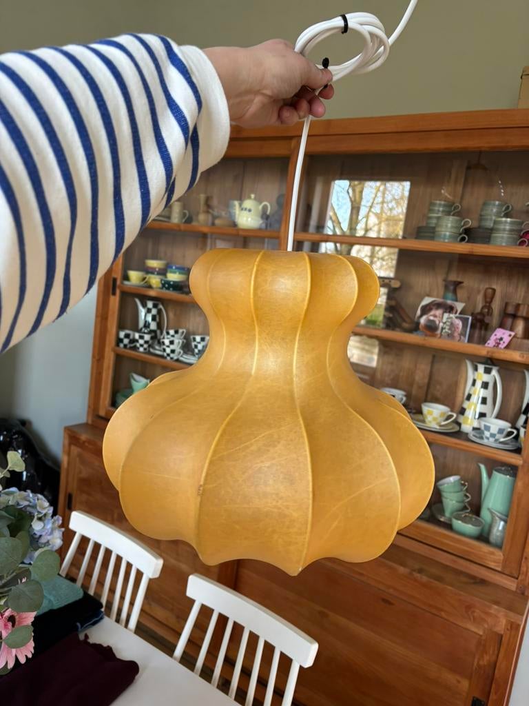 Cocoonlamp jaren 60, Ophalen, Gebruikt, Vintage