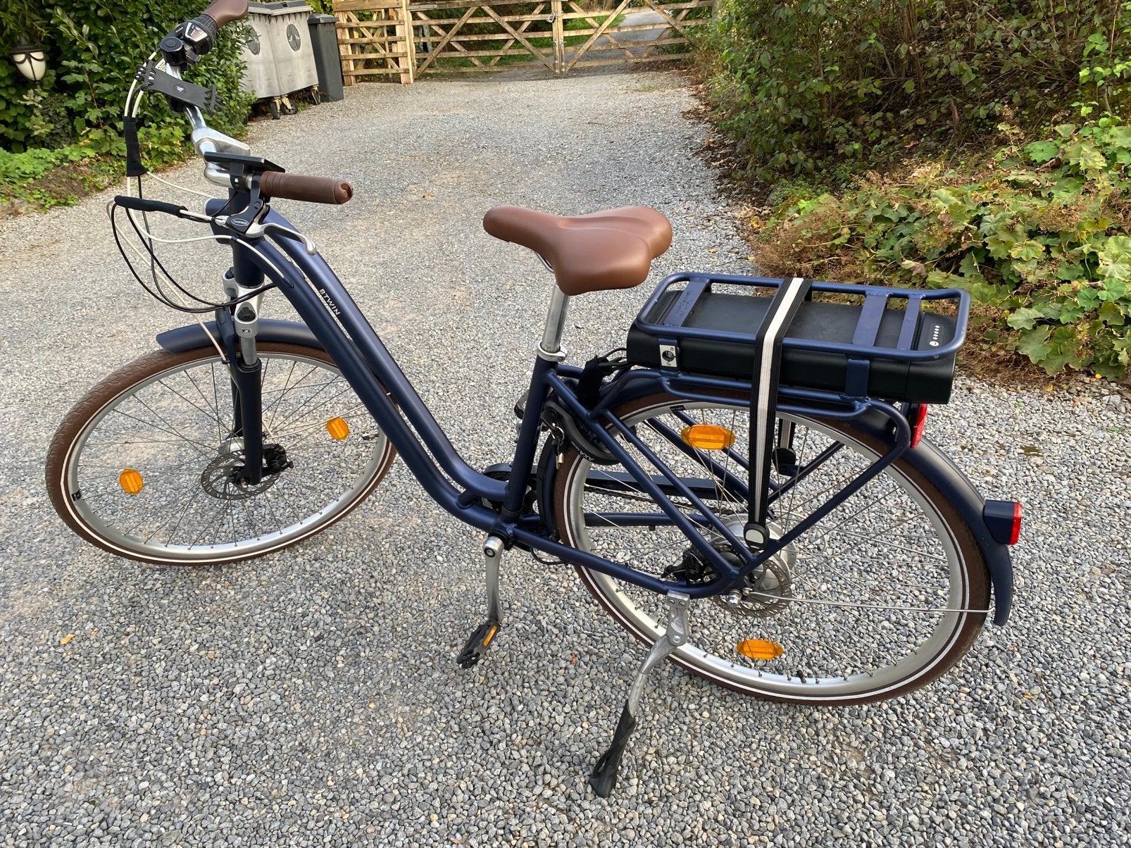Bijna nieuwe elektrische dames fiets!! ( 600 km ), Vélos & Vélomoteurs, Enlèvement, Comme neuf