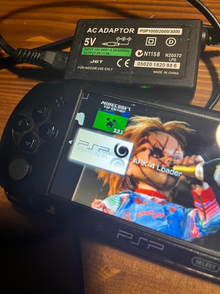 Playstation portable moddée PSP, Enlèvement, Comme neuf