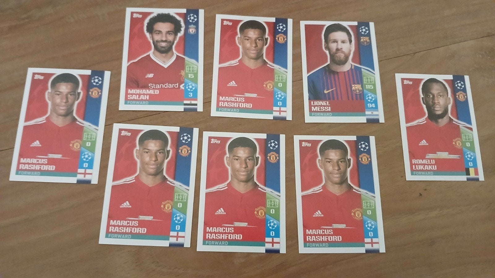 rookie topss champion league rare 2017, Enlèvement ou Envoi, Neuf, Plusieurs autocollants