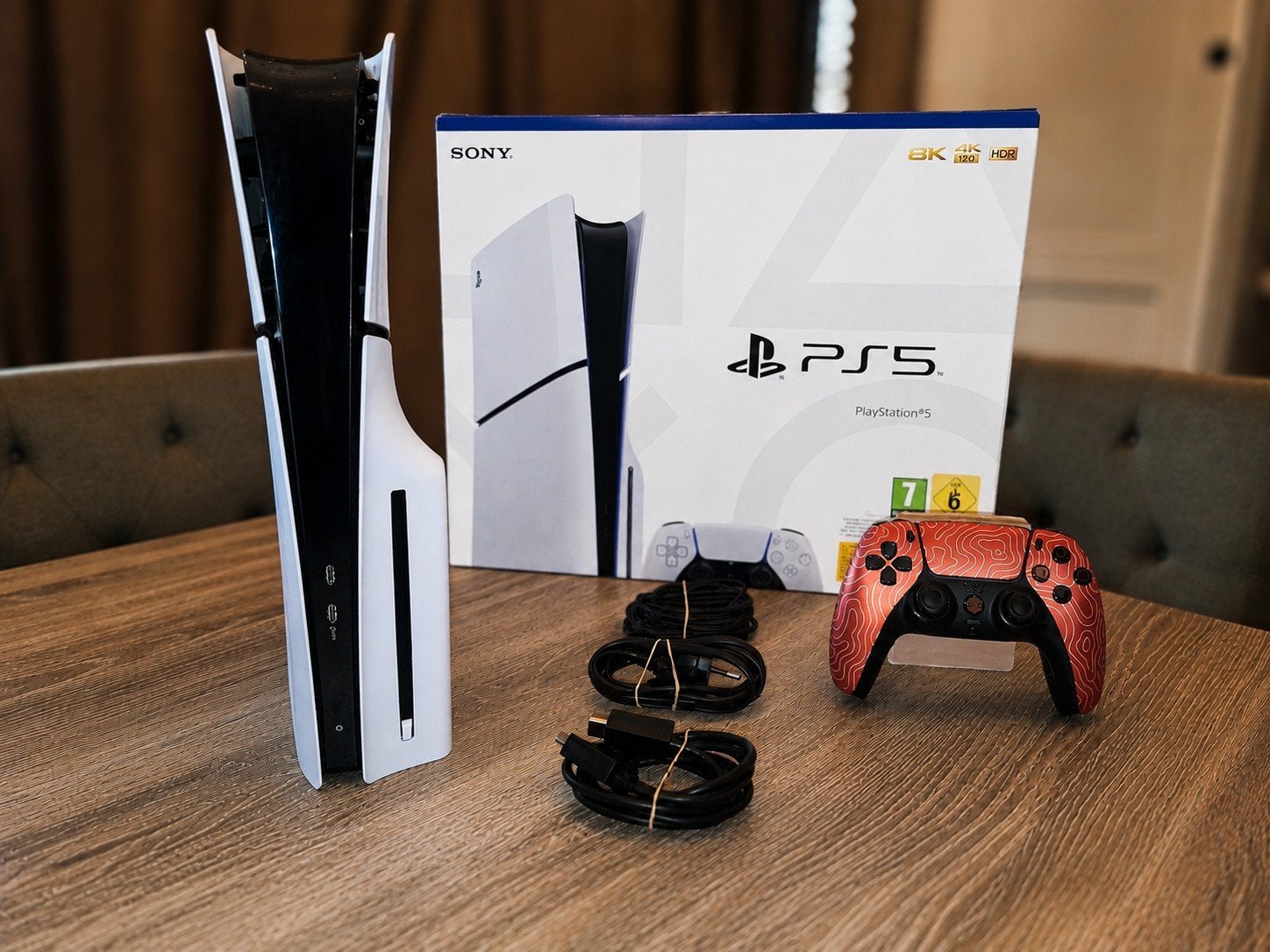 Sony PlayStation 5 Slim Disc Edition – Compleet in Doos, Games en Spelcomputers, Spelcomputers | Sony PlayStation 5, Ophalen, Zo goed als nieuw