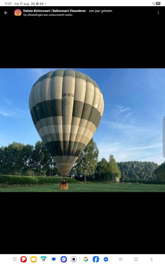 Bon cadeau pour un vol en montgolfière pour 4 personnes, Trois personnes ou plus, Bon cadeau, Forfait, Autres types