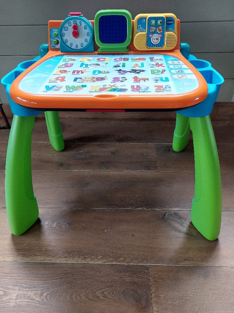 activiteitentafel V Tech, Ophalen, Gebruikt