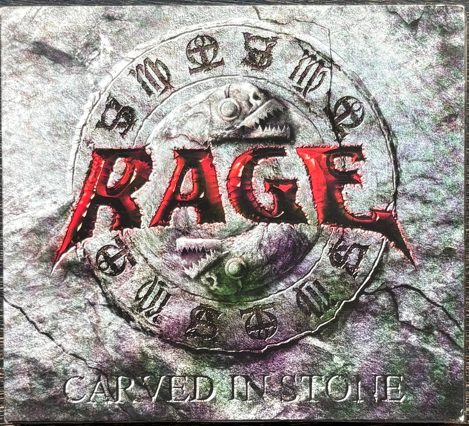 RAGE - Carved In Stone, Cd's en Dvd's, Cd's | Hardrock en Metal, Ophalen of Verzenden, Zo goed als nieuw