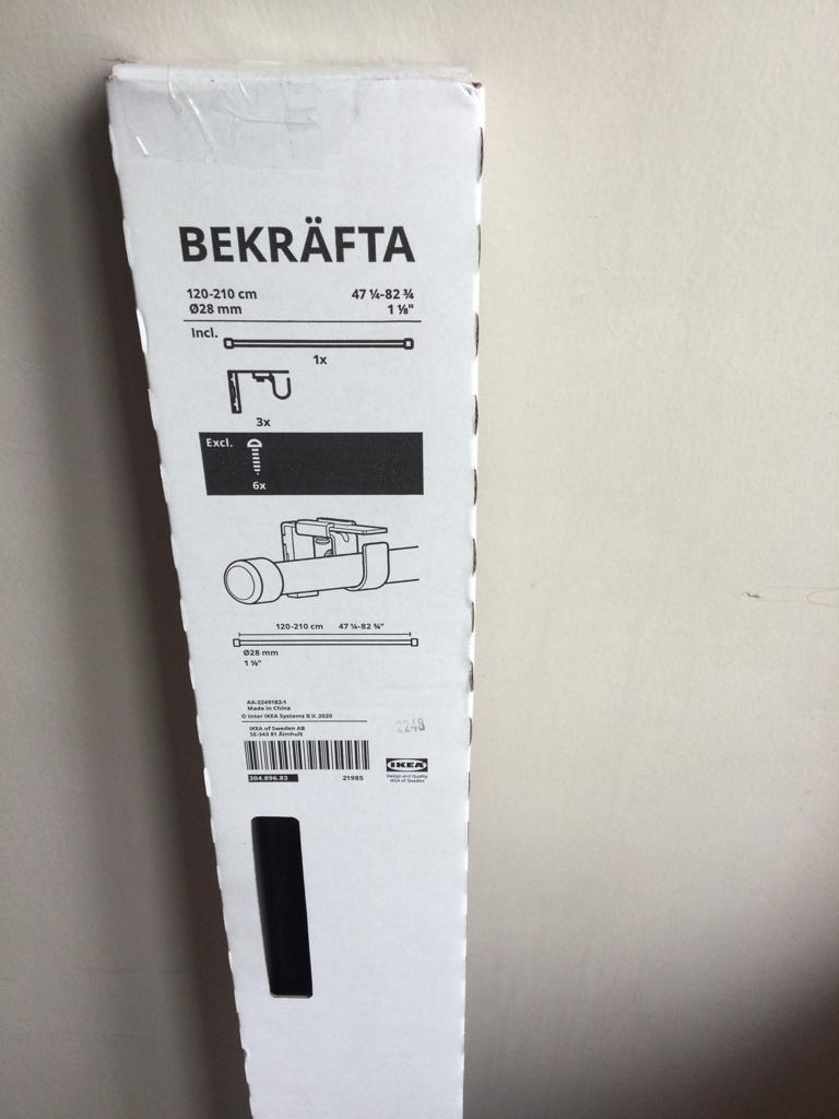 Tringle à rideaux Ikea, Neuf, 200 cm ou plus, Enlèvement, 200 cm ou plus