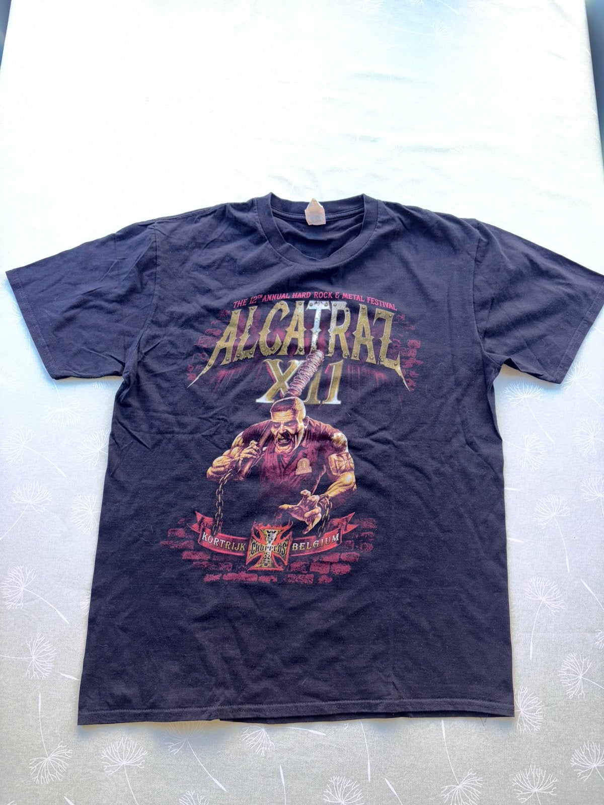 T-shirt Alcatraz 2019 Large, Maat 52/54 (L), Meerkleurig, Ophalen of Verzenden, Gedragen