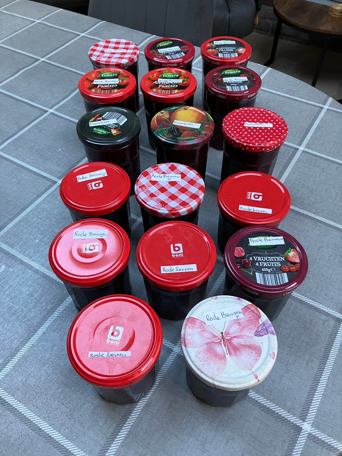 Te koop zelf gemaakte confituur 4 euro, Ophalen