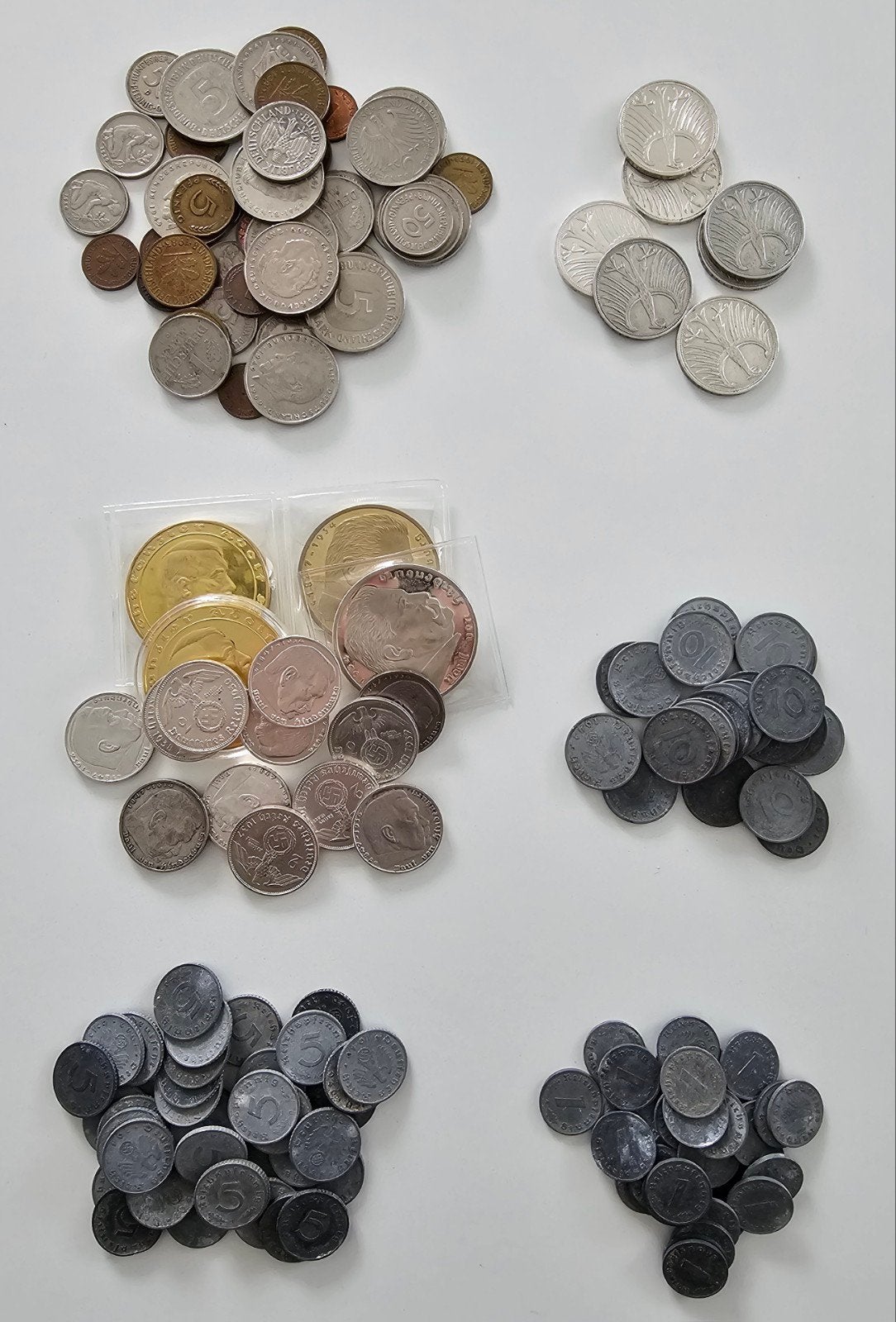 Lot NS BRD Duitsland Zilver enz, Postzegels en Munten, Ophalen of Verzenden, Duitsland, Zilver