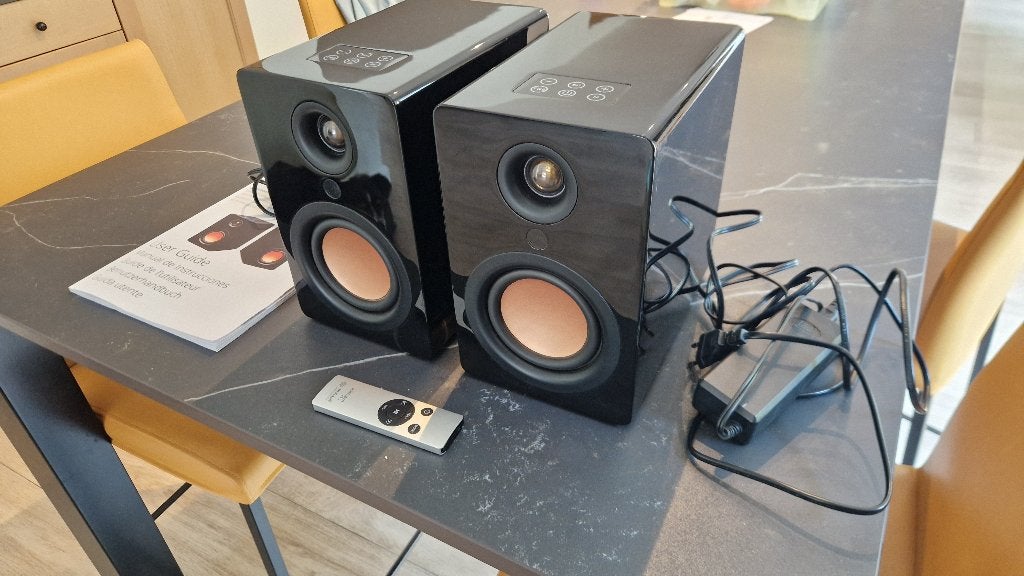 Boxen - Mitchell Acoustics uStream One, Enceinte d'étagère, 60 à 120 watts, Comme neuf, Enlèvement