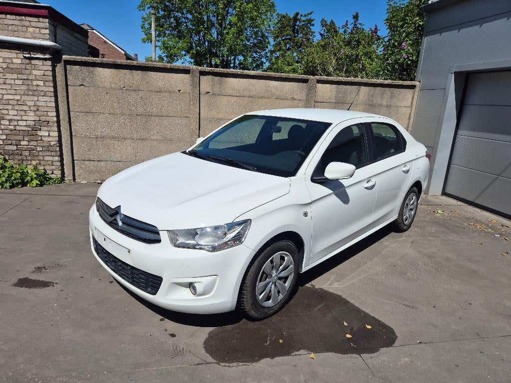 C-Elysee 1.6 Hdi 100cv, 1er Prop, Carnet d'entretien., Auto's, Citroën, Voorwielaandrijving, 4 cilinders, Wit, Bedrijf