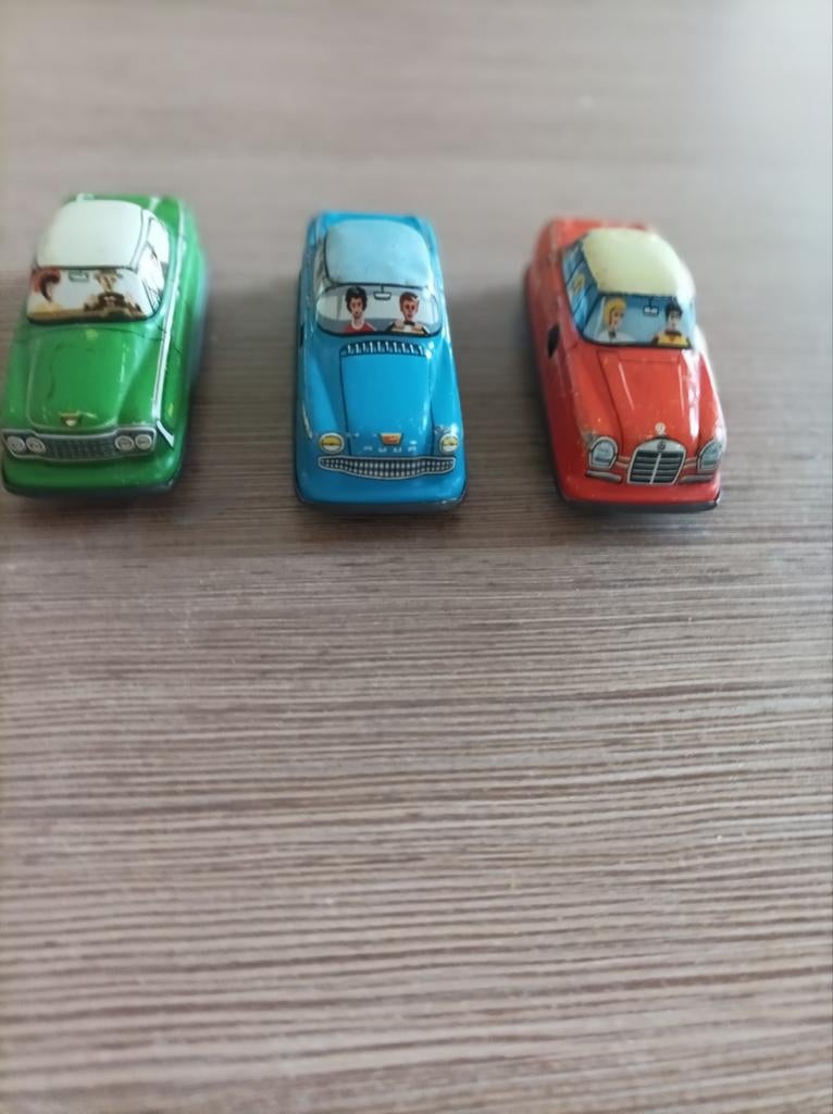 3 Technofix blikken auto's, Antiek en Kunst, Ophalen of Verzenden