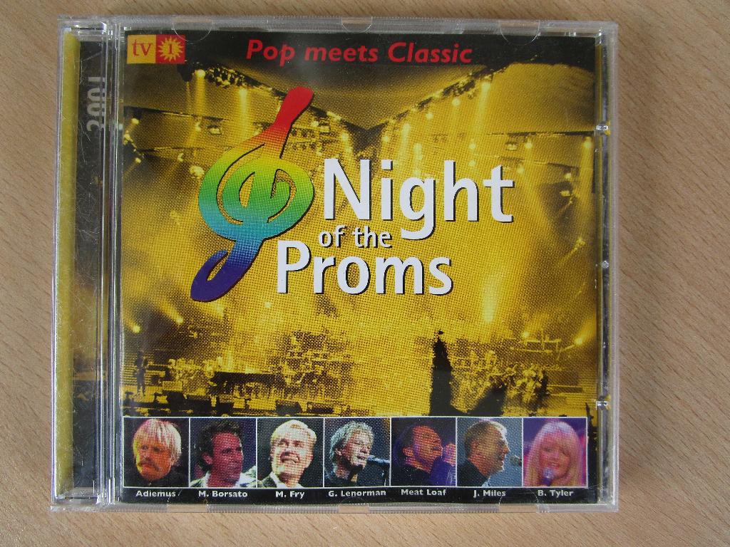 NIGHT OF THE PROMS 2001 - POP MEETS CLASSIC - CD, Ophalen of Verzenden, Zo goed als nieuw, Pop
