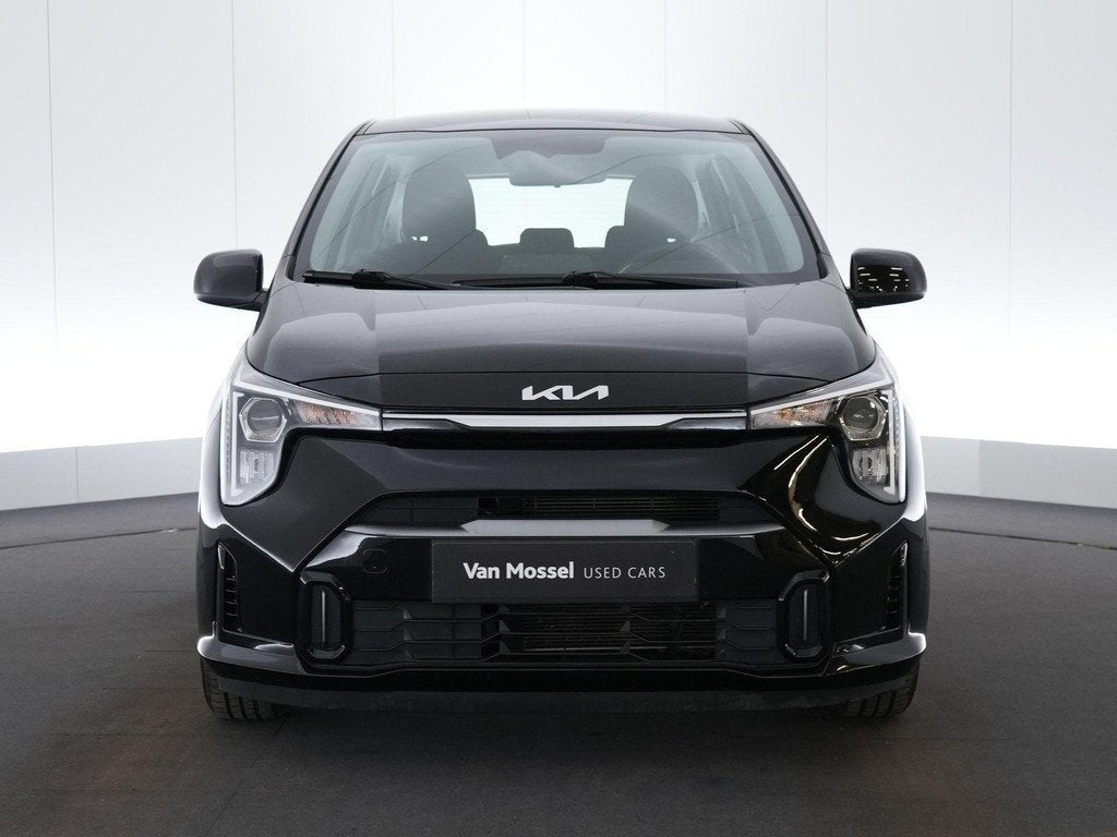 Kia Picanto 1.0 MPI 67 Pulse AMT, Auto's, 4 zetels, Stof, Zwart, Automatische klimaatregeling