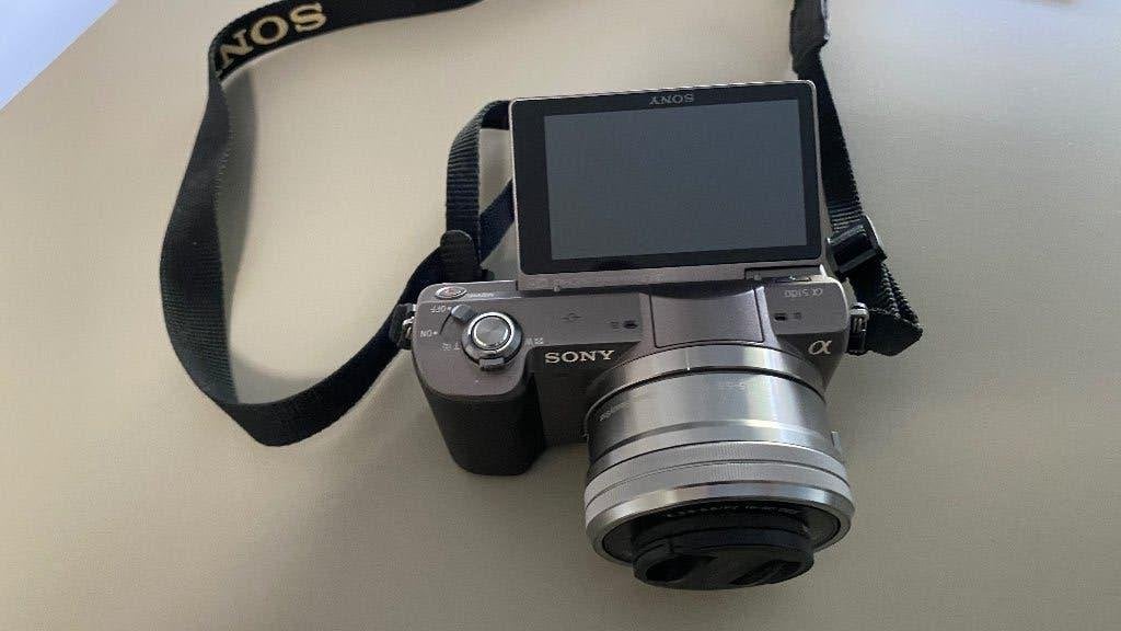 Sony ILCE5100 met 16-50 mm lens en tas, Audio, Tv en Foto, Ophalen, Gebruikt, 24 megapixels, Sony