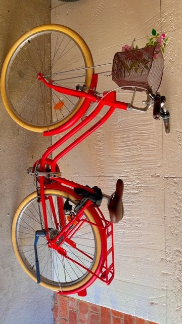 Vrouwen fiets zo goed als new, Fietsen en Brommers, Ophalen, Zo goed als nieuw
