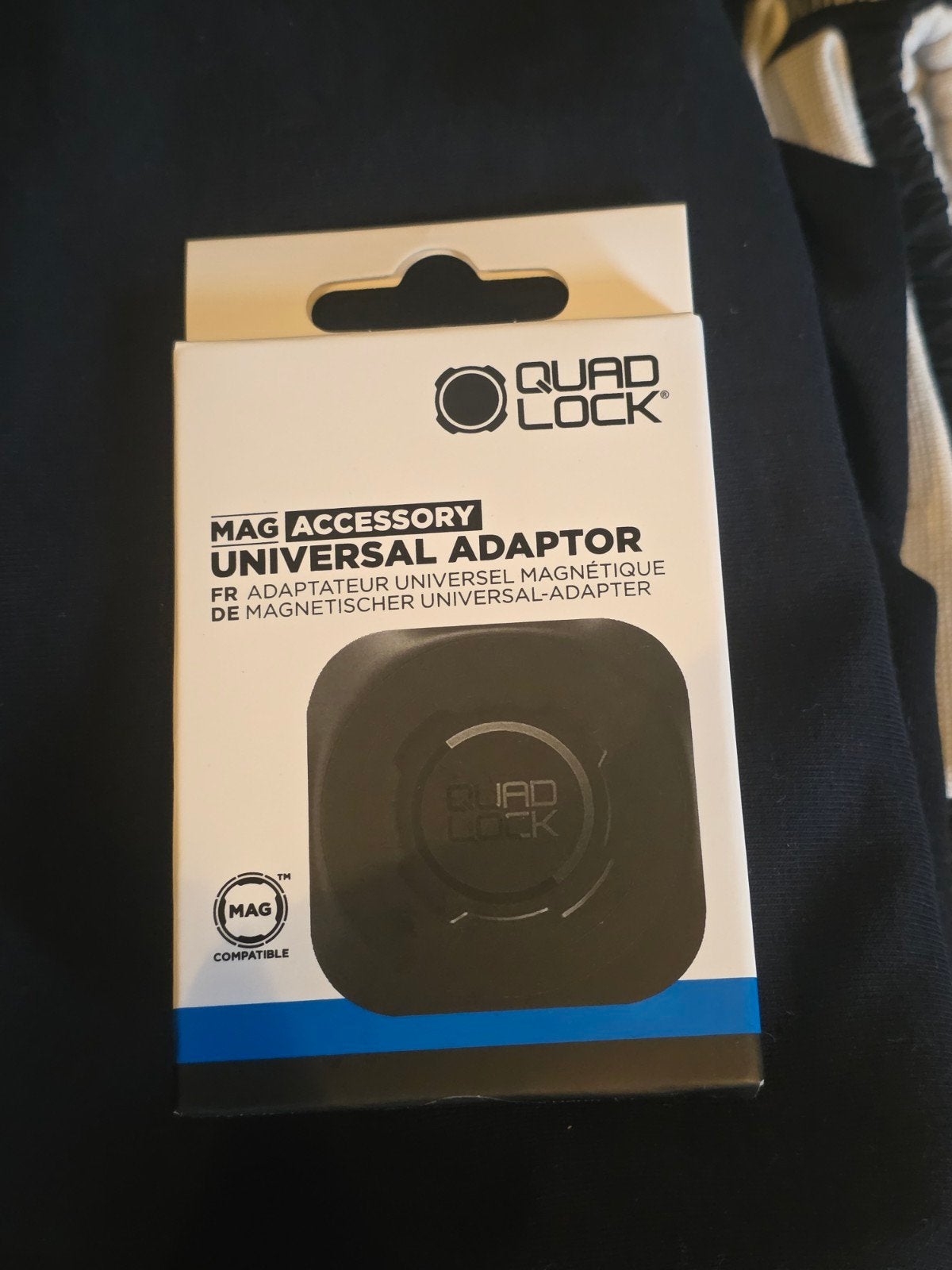 quadlock universal adaptor mag, Telecommunicatie, Telefoonhouders, Ophalen of Verzenden, Nieuw