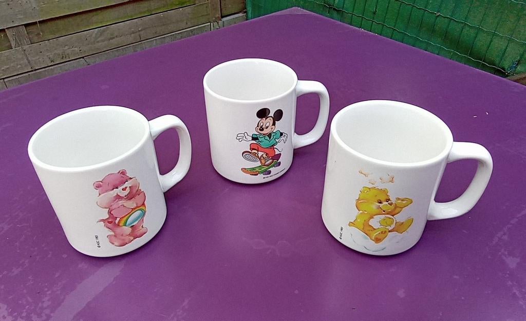 Drinktassen kind 3 stuks voor 2 euro, Ophalen, Zo goed als nieuw, Overige materialen, Kop(pen) en/of Schotel(s)