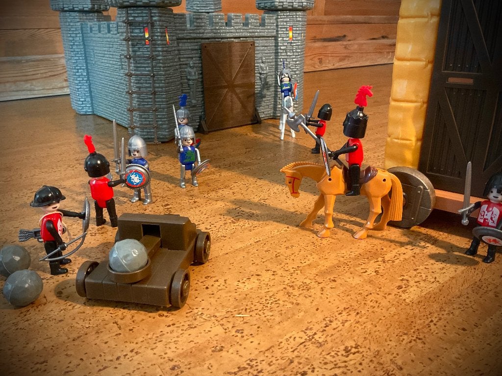 Dwergen-kasteel, Enfants & Bébés, Jouets | Playmobil, Comme neuf, Kit complet, Knights, Enlèvement