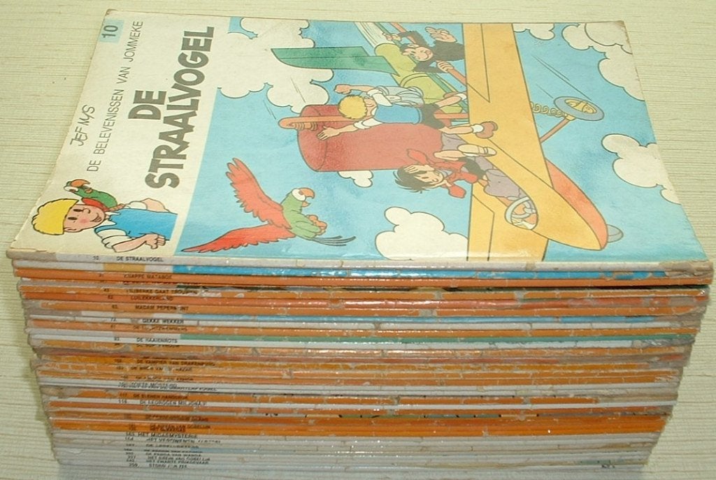 lot jommeke 34 stuks in kleur, Boeken, Stripverhalen, Meerdere stripboeken, Ophalen of Verzenden, Gelezen, Jef Nys.