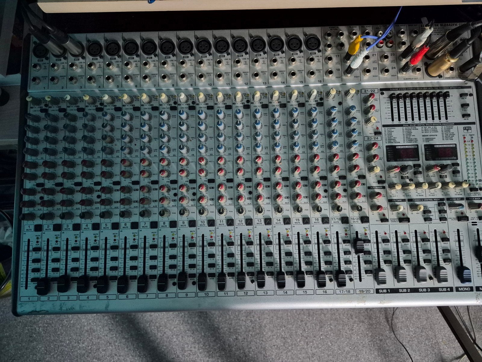 mengpaneel Behringer SL2442FX-PRO, Muziek en Instrumenten, Mengpanelen, Ophalen