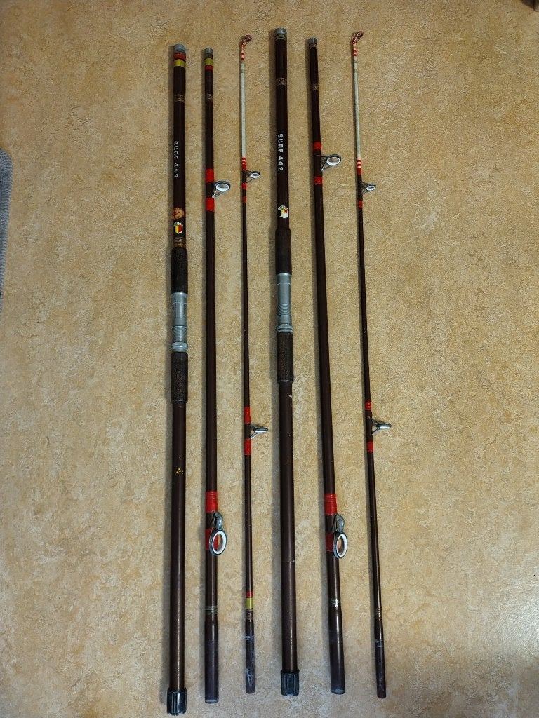 LOT STRAND HENGELS uit te kiezen, Watersport en Boten, Ophalen of Verzenden, Zo goed als nieuw, Werphengel