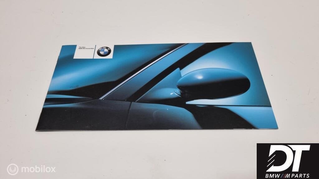 Instructieboekje / Folder BMW M3 E46 Cabrio S54 3.2 S54B32, Auto-onderdelen, Gebruikt, Ophalen of Verzenden, BMW, BMW