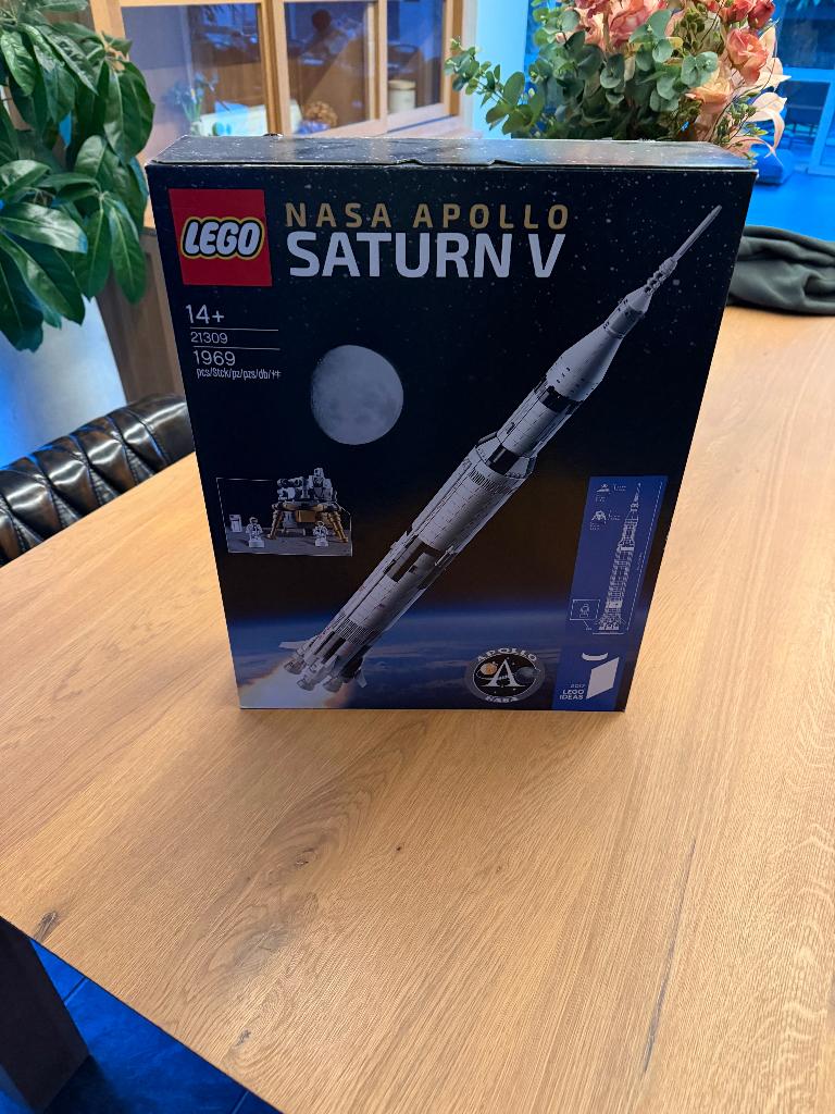 Lego Ideas 21309 Nasa Apollo Saturn V, Enlèvement, Comme neuf, Ensemble complet, Lego