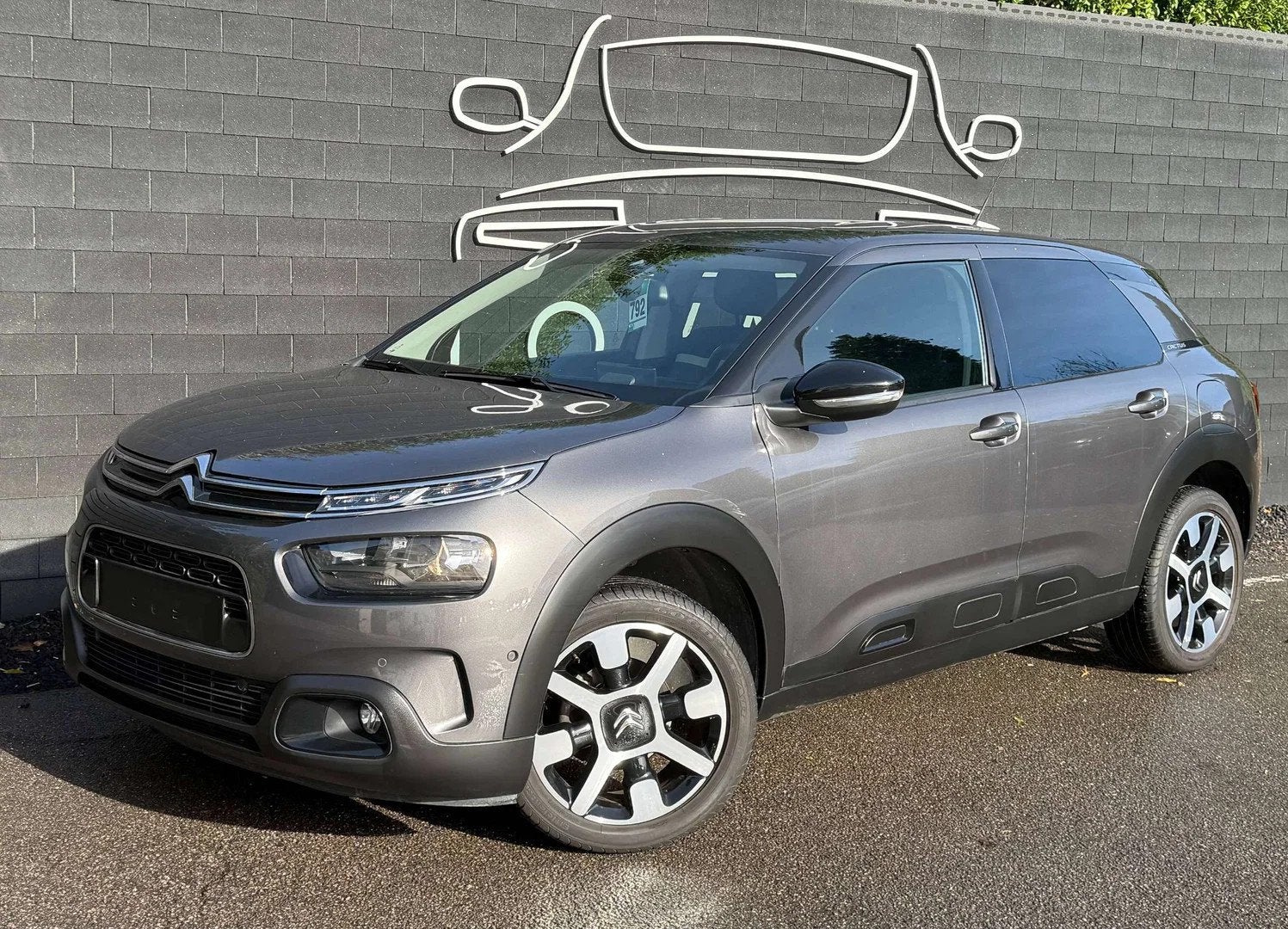 Citroën C4 Cactus 1.2+BOITE AUTO+NAVI+AIRCO+CAMERA+JANTES+E, Auto's, Automaat, Stof, Gebruikt, 1199 cc