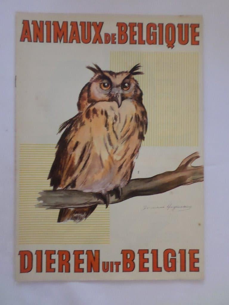 Boek Animals of Belgium Germaine Hagemans, Boeken, Natuur, Ophalen of Verzenden, Gelezen, Vogels, Germaine Hagemans