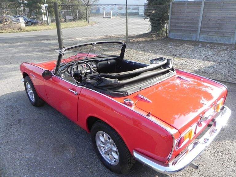 Honda S800  cabrio1968 Oldtimer, 50 kW, Zwart, Cabriolet, Leder