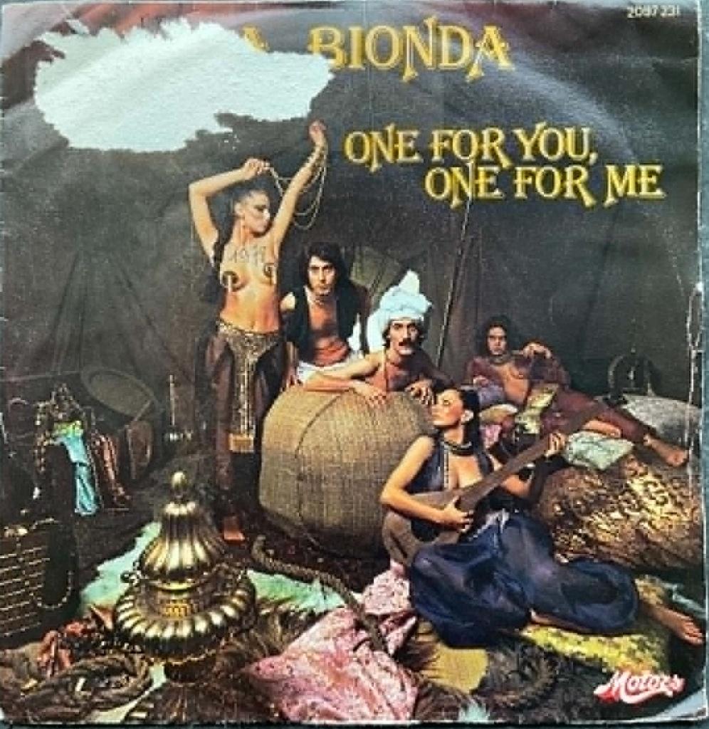La Bionda "One For You, One For Me", Cd's en Dvd's, Vinyl Singles, Gebruikt, Overige genres, Single, 1970 - 1979