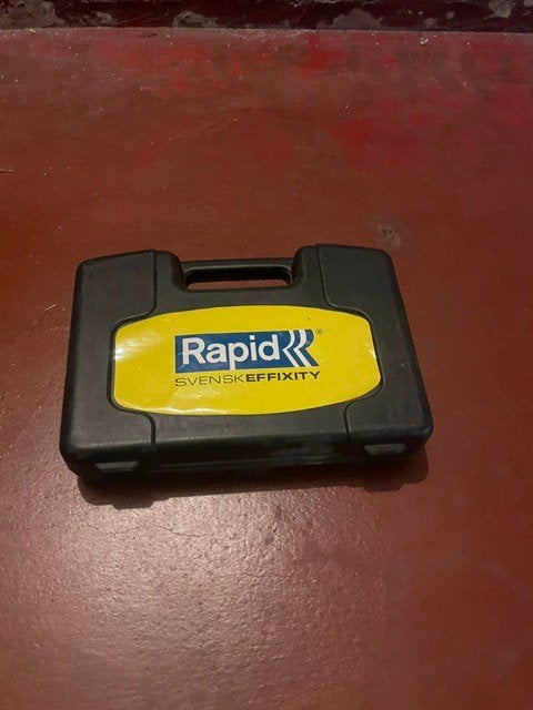 Rapid tacker, Ophalen, Zo goed als nieuw