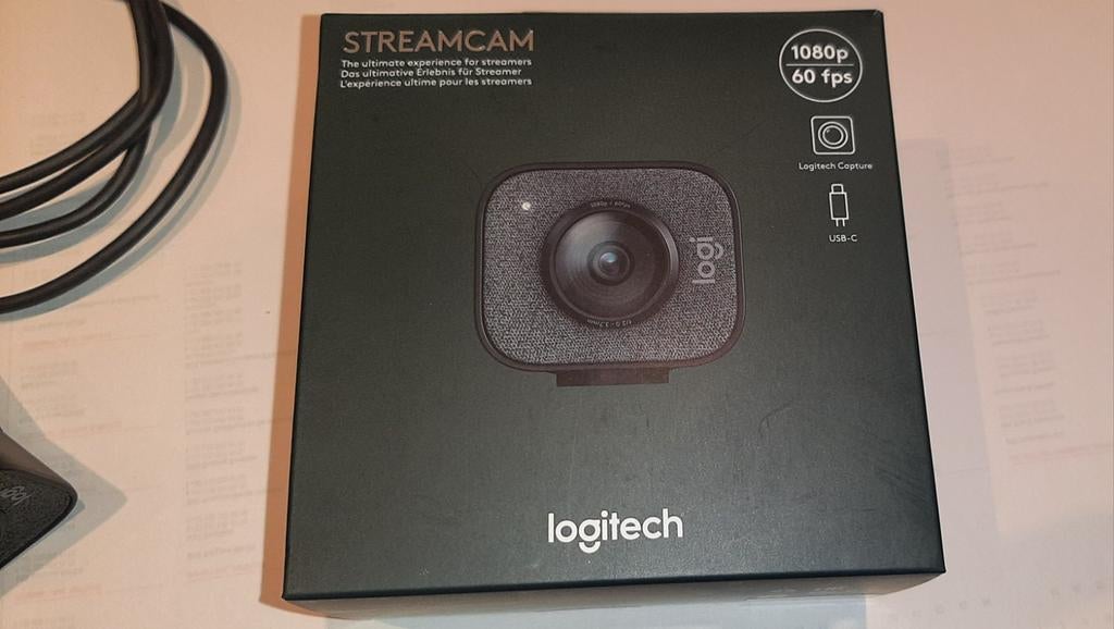 Logitech StreamCam - caméra streamer/visio conférence, Informatique & Logiciels, Webcams, Enlèvement, Logitech, MacOS