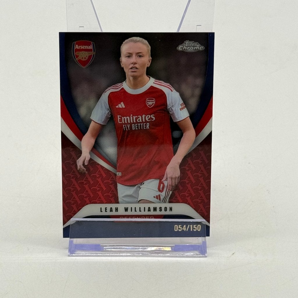 Topps Chrome Arsenal - Lean Williamson 054/150 Refractor, Ophalen of Verzenden, Zo goed als nieuw, Spelerskaart