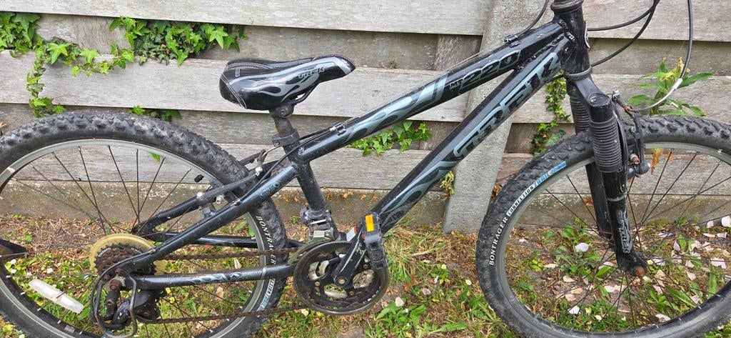 Opruiming, zwarte trek. Mountainbike, Fietsen en Brommers, Fietsen | Mountainbikes en ATB, Ophalen, Gebruikt, Trek