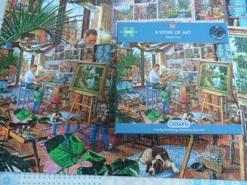 Puzzels Gibsons 1000 stukken, Ophalen of Verzenden, 500 t/m 1500 stukjes, Zo goed als nieuw, Legpuzzel