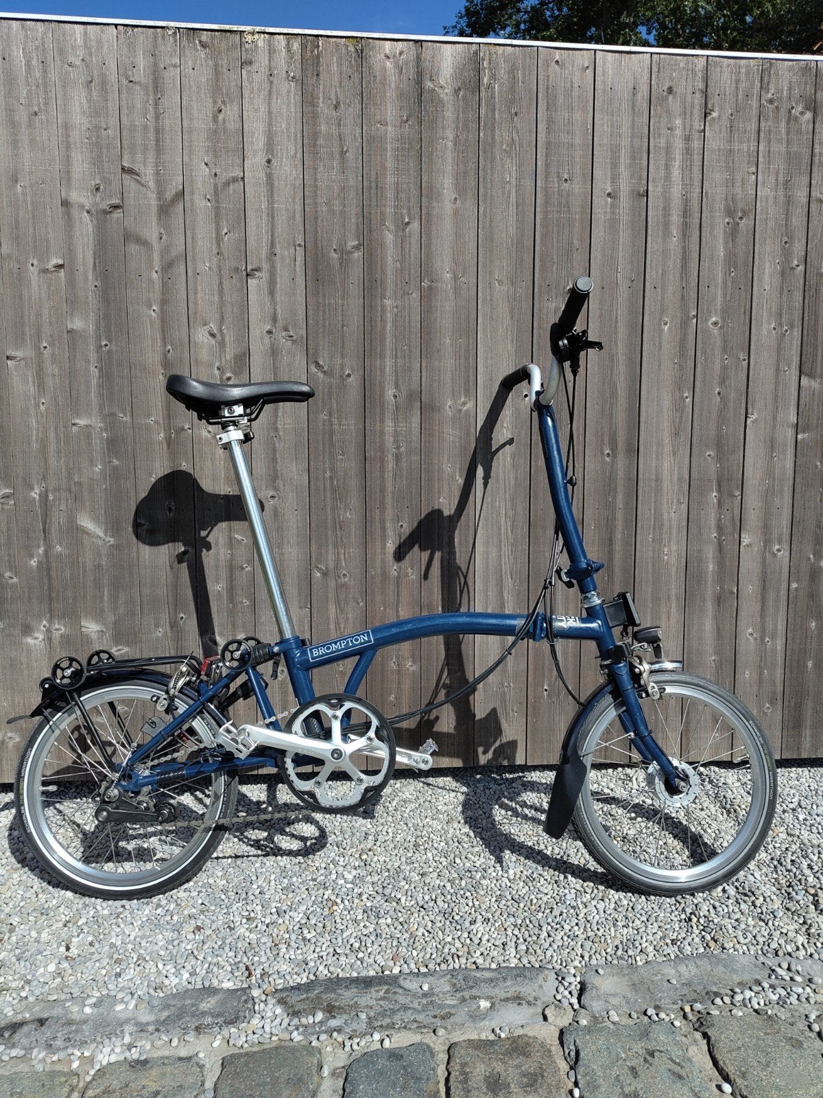 Brompton H3R, perfect onderhouden met verlichting!, Fietsen en Brommers, Ophalen, Gebruikt, Brompton, Velgrem