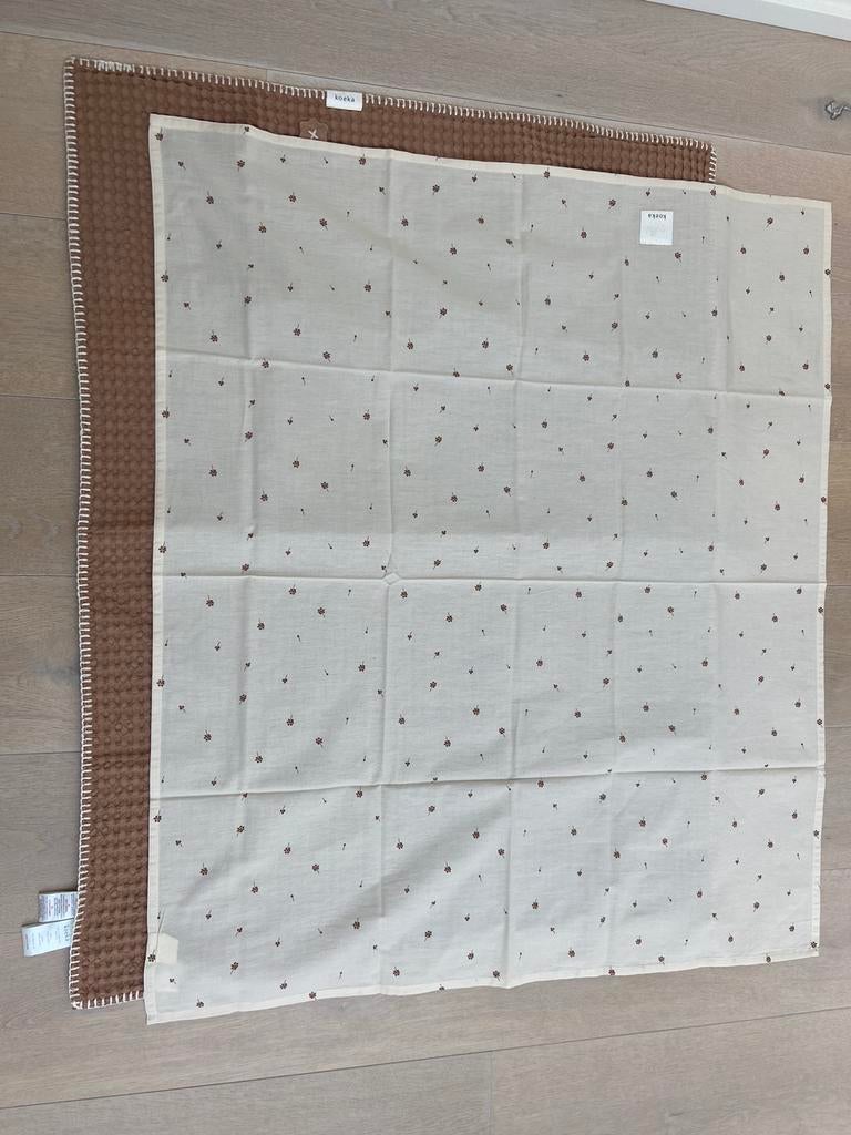 Koeka lakentjes voor babybed - kleine bloemetjes, Ophalen, Nieuw, Ledikant