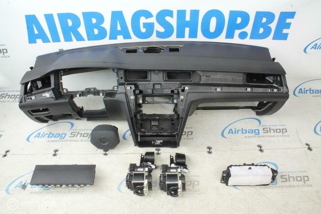Airbag set Dashboard stiksel Volkswagen Passat B8 facelift, Gebruikt, Ophalen of Verzenden