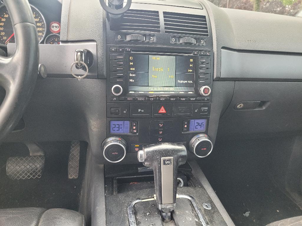 Volkswagen touareg, Auto's, Automaat, Zwart, Adaptive Cruise Control, Zwart