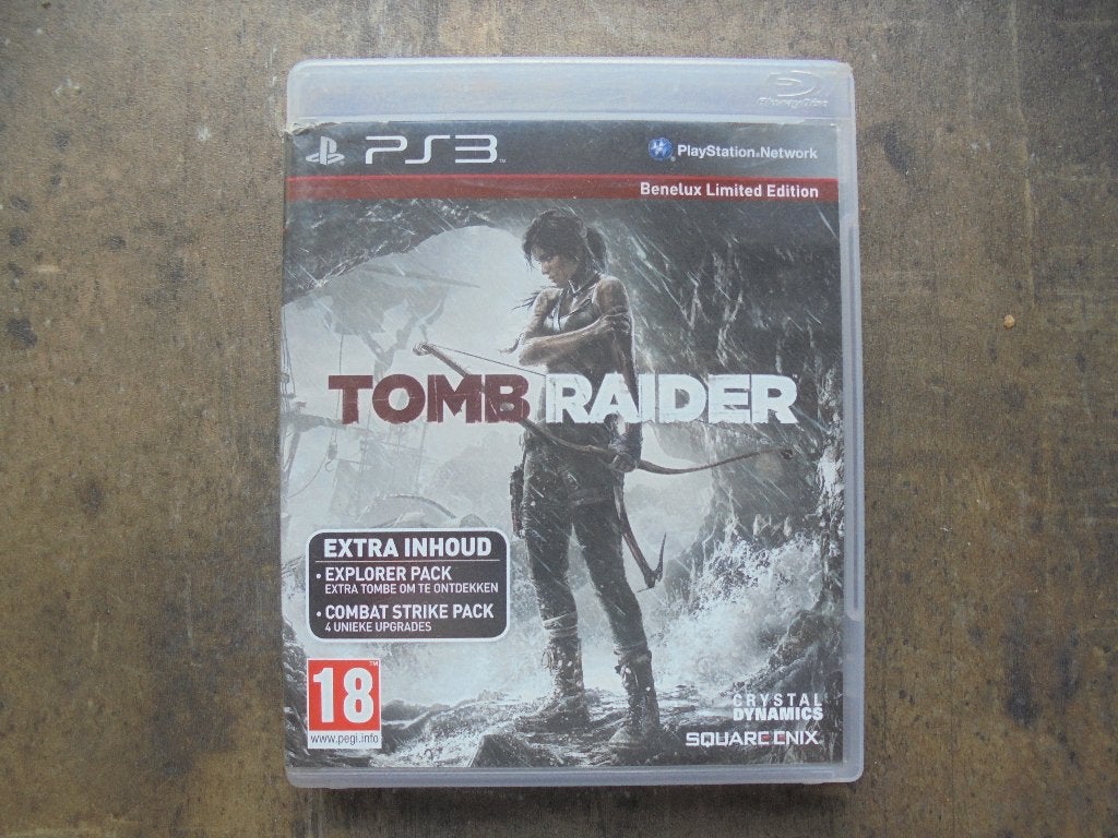 Tomb Raider Benelux Limited Edition voor PS3 (zie foto's), Consoles de jeu & Jeux vidéo, Enlèvement ou Envoi, 1 joueur, À partir de 18 ans