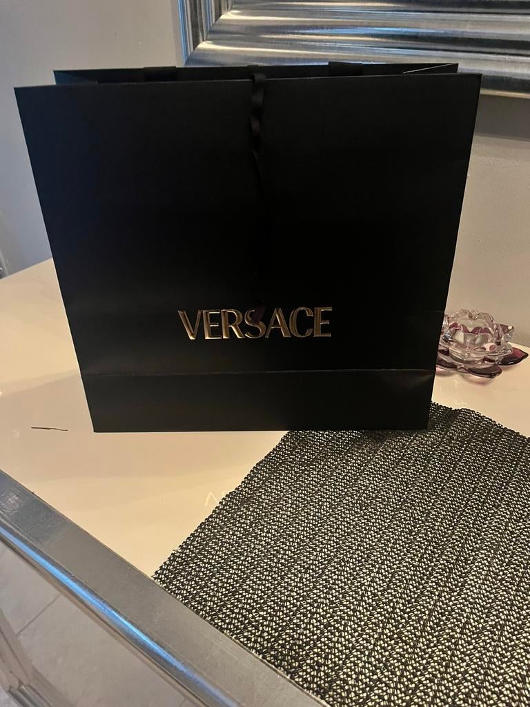 Sac shopping cartonné Versace, Enlèvement ou Envoi, Comme neuf