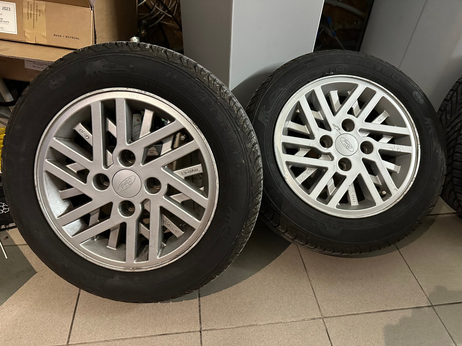 Jante origine Ford Escort XR3i, Ophalen, 14 inch, Gebruikt, 185 mm