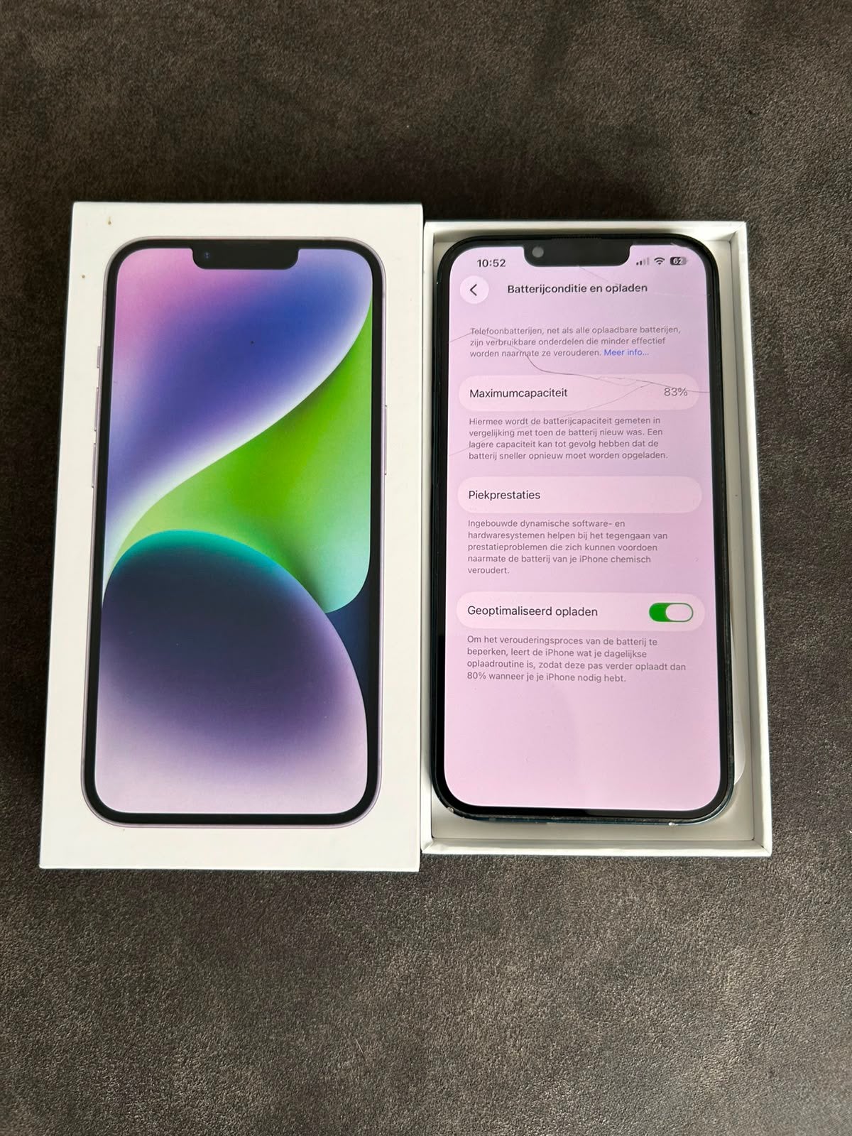 Te Koop Iphone 14. 128GB in Goede Staat., Télécoms, Téléphonie mobile | Apple iPhone, Enlèvement ou Envoi, Comme neuf, IPhone 14