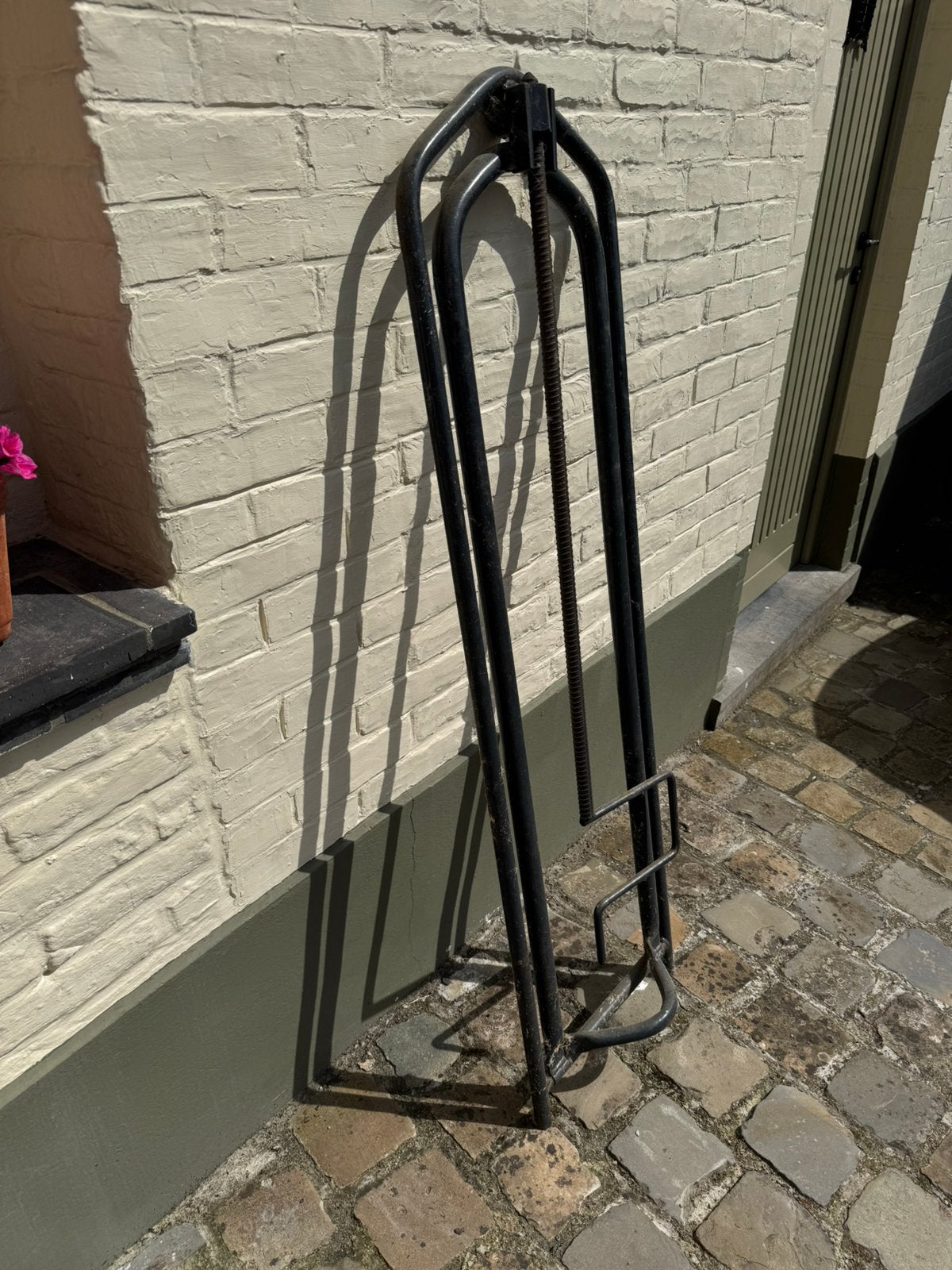 Stelling voor zitmaaier, Fietsen en Brommers, Ophalen, Gebruikt