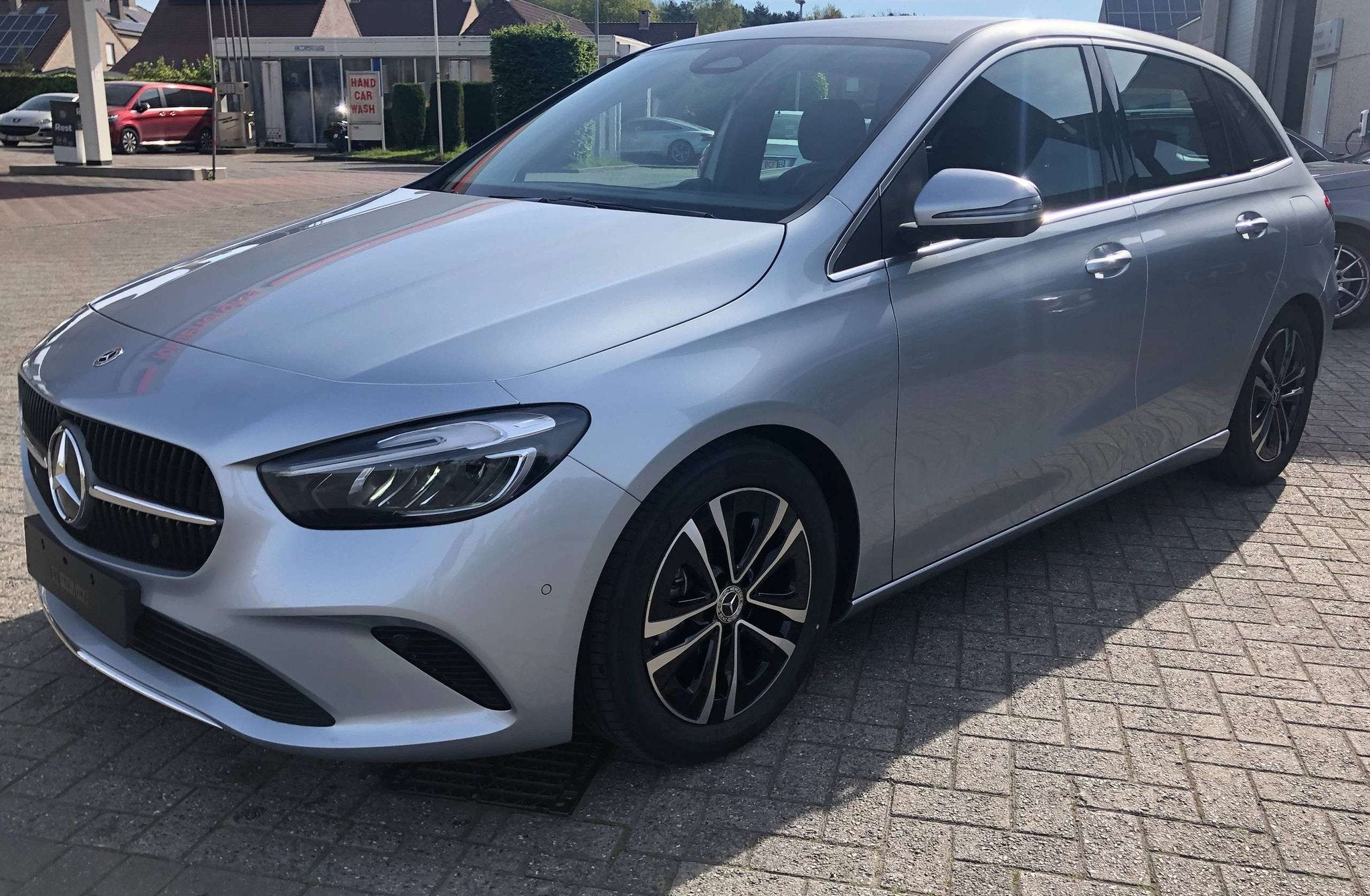 Mercedes-Benz B-Klasse 180 Business Line Automaat Camera Win, Auto's, Lichtsensor, 1490 kg, Gebruikt, Zwart