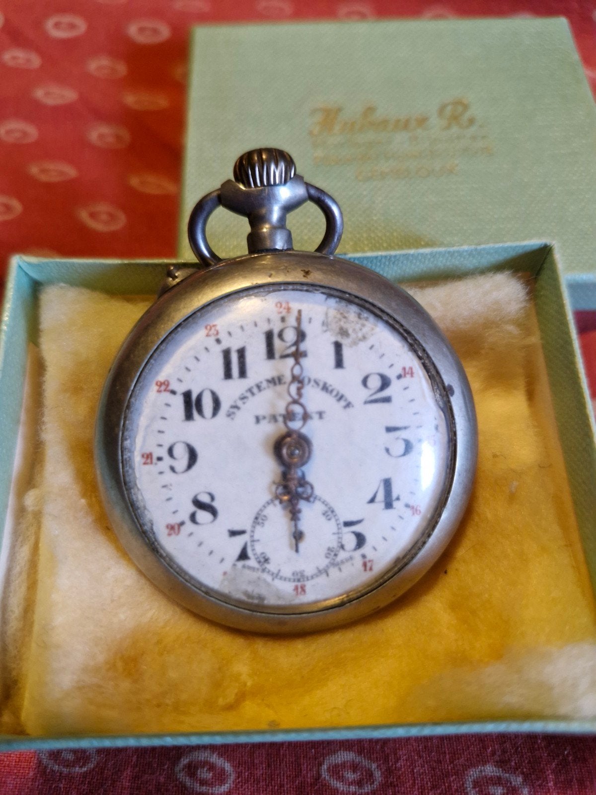 montre à remontoir, Enlèvement