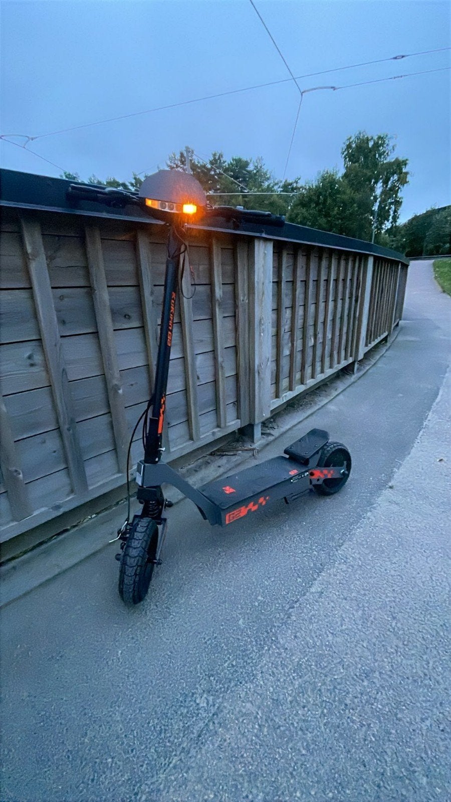 kukirin g2, Ophalen